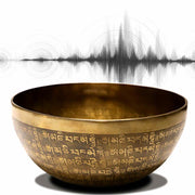 Buddha Stones Sutra Singing Bowl Handcrafted for Healing and Meditation Positive Energy Sound Bowl Set Singing Bowl buddhastoneshop 6
