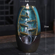 Buddha Stones Tibetan Dragon Protection Incense Burner Decoration Decoration BS 1