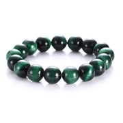 Buddha Stones Natural Green Tiger Eye Strength Bracelet Bracelet BS 7