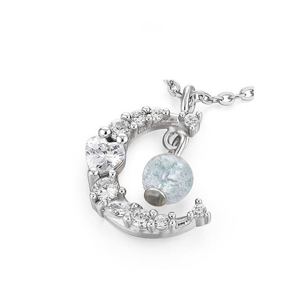 Buddha Stones Strawberry Quartz Blue Crystal Love Healing Necklace Necklaces & Pendants BS 12
