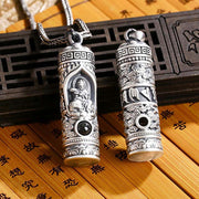 Buddha Stones Chinese Zodiac Natal Buddha Projection Prosperity Necklace Pendant Necklaces & Pendants BS 12