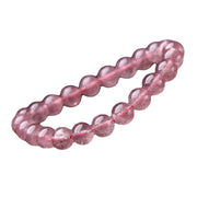 Buddha Stones Natural Rose Quartz Love Caring Bracelet Bracelet BS 5