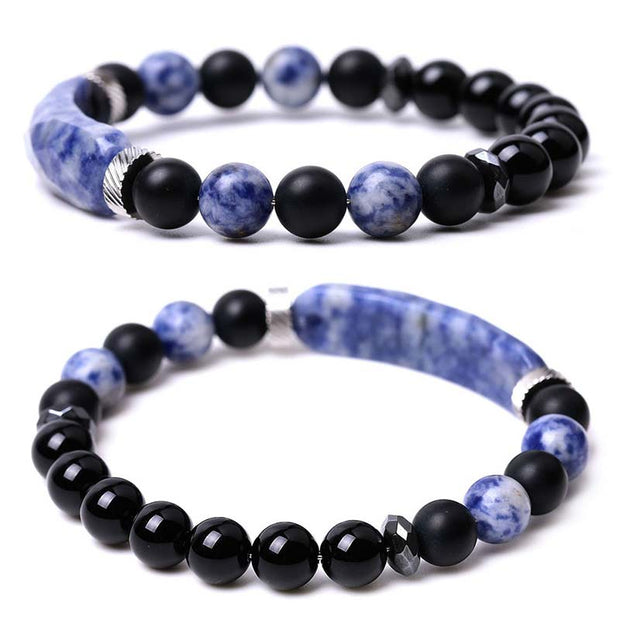 Buddha Stones Natural Crystal Blue Aventurine Healing Bracelet