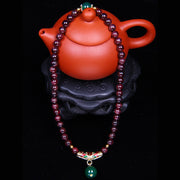 Buddha Stones Natural Garnet Blessing Bracelet Bracelet Necklaces & Pendants BS 9