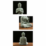 Buddha Stones Tibetan Meditation Contemplation Buddha Serenity Compassion Statue Figurine Decoration Decorations BS 9