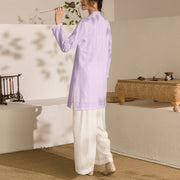 Buddha Stones 2Pcs Long Sleeve Yoga Clothing Meditation Clothing Top Pants Women's Set Clothes BS 11