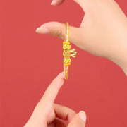Buddha Stones Handmade Year of the Dragon Cute Chinese Zodiac Luck Braided Bracelet
