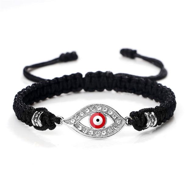 Buddha Stones Evil Eye Keep Away Evil Spirits String Bracelet Bracelet BS 48
