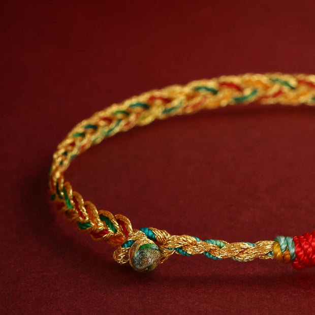 FREE Today: Hand-Carved Dragon Year Lucky Braided Bracelet