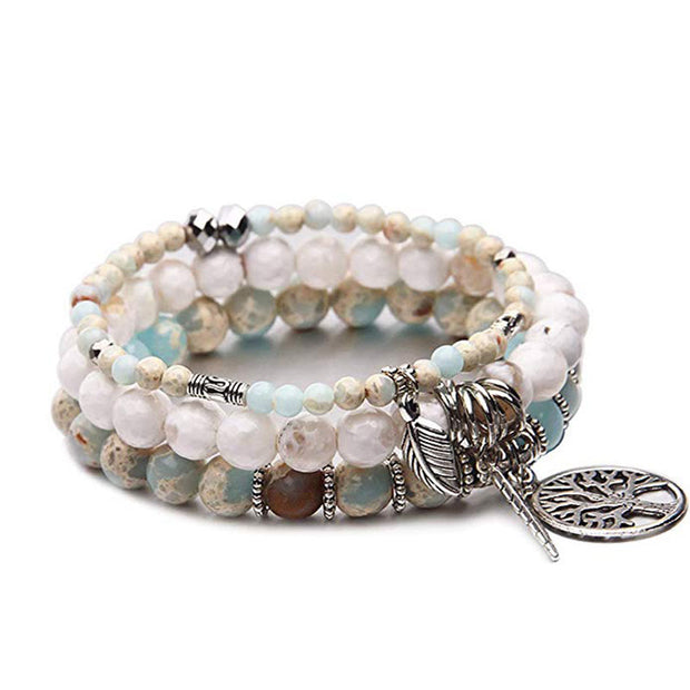 Buddha Stones Tree Of Life Turquoise Balance Bracelet Bracelet BS 1