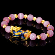 Buddha Stones Pixiu Cat Eye Lucky Bracelet Bracelet BS 2