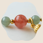 FREE Today: Purify Inner Soul Red Agate Jade Lotus String Bracelet FREE FREE 4