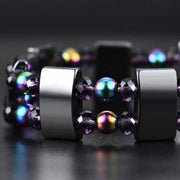 Buddha Stones Rainbow Hematite Wellness Bracelet Bracelet BS 5