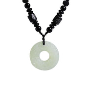 Buddha Stones Jade PiXiu Fortune String Round Necklace Necklaces & Pendants BS 5