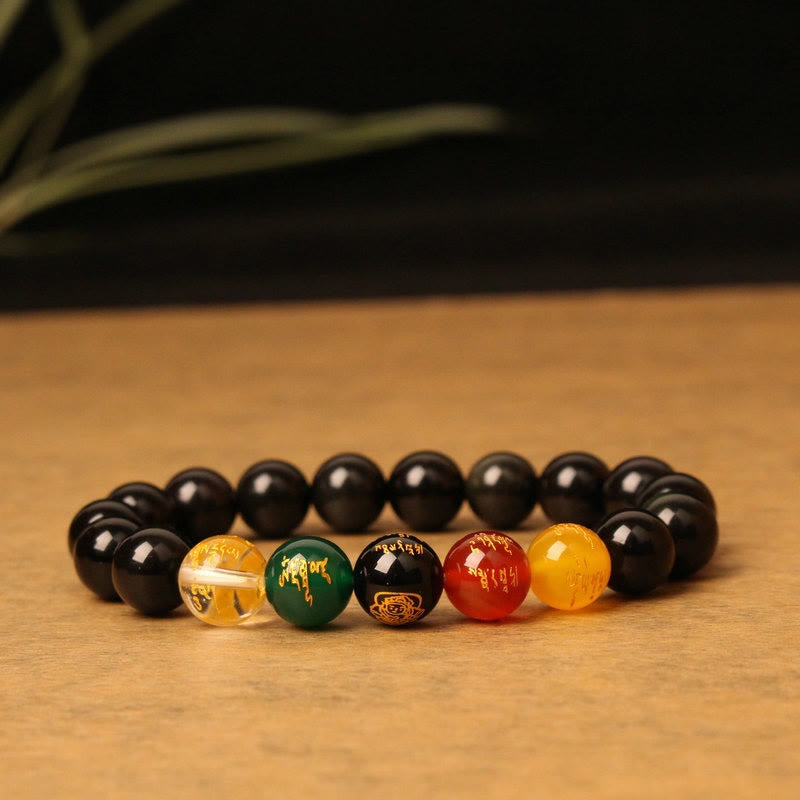 Buddha Stones Five Elements God of Wealth Various Agate Crystal