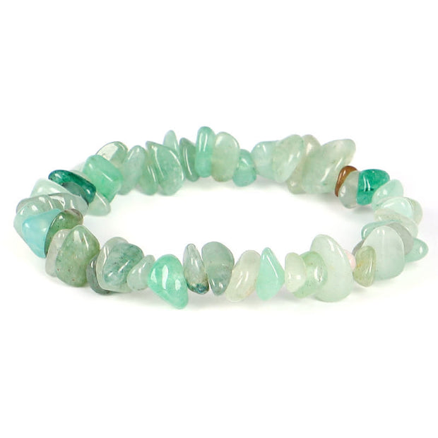Buddha Stones Amethyst Lazurite Various Crystal Stone Healing Positive Bracelet Bracelet BS Green Phantom