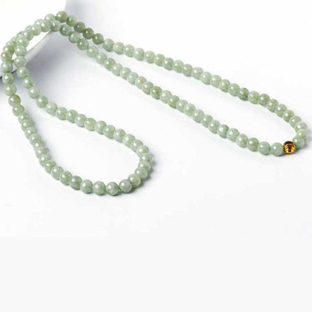 108 Beads Jade Luck Bracelet Mala Mala Bracelet BS 7