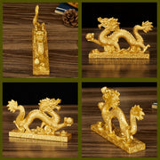 ❗❗❗A Flash Sale- Buddha Stones Feng Shui Dragon Auspicious Cloud Wealth Luck Decoration Decorations BS 10