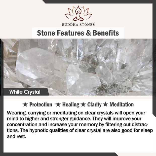 Buddha Stones Natural Quartz Crystal Tree Of Life Healing Energy Necklace Pendant Necklaces & Pendants BS 33