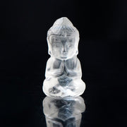 FREE Today: Serene Peace Buddha Natural Crystal Healing Small Desk Decoration