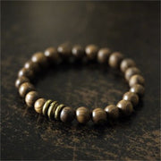 Buddha Stones Tibetan Sandalwood Protection Bracelet Bracelet BS 18cm