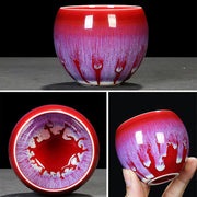 Buddha Stones Chinese Jianzhan Glaze Kiln Change Ceramic Teacup Tenmoku Kung Fu Tea Cup
