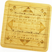 Buddha Stones Feng Shui Bamboo Bagua Map Harmony Energy Map Bagua Map BS 15