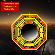 Buddha Stones Feng Shui Bagua Map Balance Living Room Energy Map Mirror Bagua Map BS 5 IN Concave Mirror Yellow