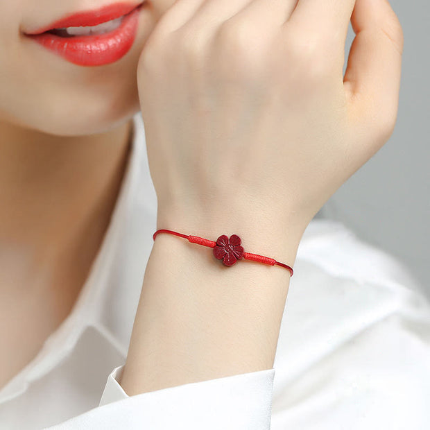 FREE Today: Bring Positive and Blessing Energy Lucky Cinnabar Red String Bracelet