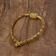 Buddha Stones Handmade Colorful King Kong Knot Protection Braid String Bracelet Bracelet BS 3