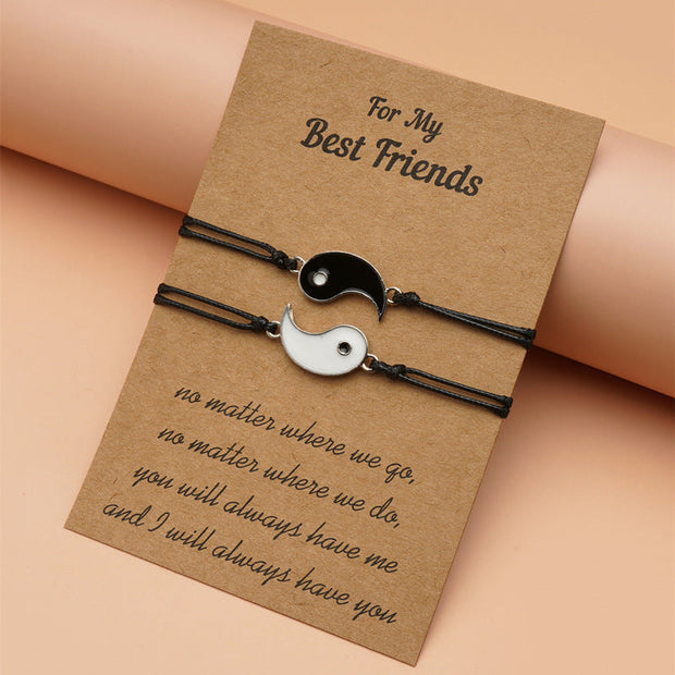 FREE Today:  Everlasting Friendship Love Couple Balance Bracelet FREE FREE 10