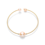 Pearl Wealth Bracelet Bangle (Extra 30% Off | USE CODE: FS30) Bracelet BS Pink Pearl