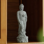 Buddha Stones Meditation Buddha Auspicious Clouds Design Serenity Home Decoration