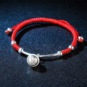 Buddha Stones FengShui Lucky Red String Bell Bracelet Bracelet BS 1