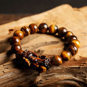 Buddha Stones Natural Tiger Eye Wealth Bracelet Bracelet BS 4