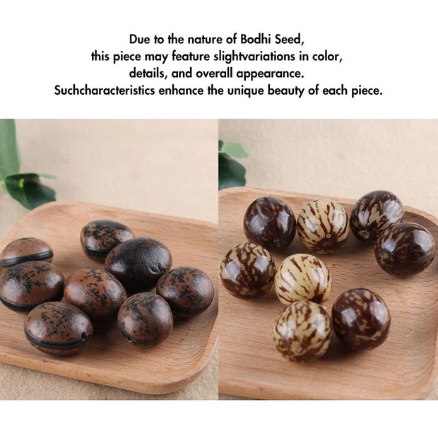 Buddha Stones Bodhi Seed Lotus Wisdom Harmony Necklace Pendant Necklaces & Pendants BS 15