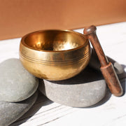 Tibetan Meditation Sound Bowl Handcrafted for Healing and Mindfulness Singing Bowl Set Singing Bowl buddhastoneshop 5