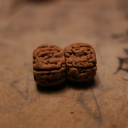 Buddha Stones Tibetan Rudraksha Bodhi Seed Auspiciousness Luck Tassel Wrist Mala