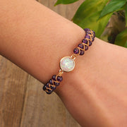 Buddha Stones Mysterious Amethyst Purification Bracelet Bracelet BS 7