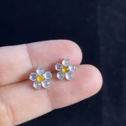 FREE Today: Release Negativity White Jade Flower Blessing Stud Earrings FREE FREE Yellow Chalcedony Earring
