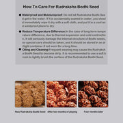 How to Care for RUdraksha Bodhi Seed  