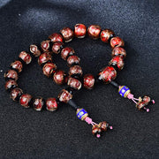 Buddha Stones Tibetan Dragon Vein Agate Healing Bracelet Bracelet BS 12