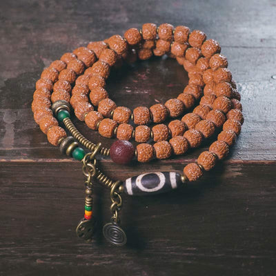 Bodhi Japa Mala Genuine Bodhi Seed From Nepal for Buddhist Prayer &  Spiritual Awakening Natural Stone Wrist Mala -  Australia