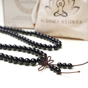 Buddha Stones 108 Mala Beads Bracelet Prayer Meditation Sandalwood Elastic Bracelet BS 11