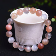 Buddha Stones Natural Moonstone Wealth Positive Bracelet Bracelet BS 2