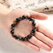 Buddha Stones Tibetan Tiger's Eye Bracelet Necklace Set Necklace, Bracelet BS 7