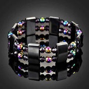 Buddha Stones Rainbow Hematite Wellness Bracelet Bracelet BS 2