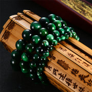 Buddha Stones Natural Green Tiger Eye Strength Bracelet Bracelet BS 3