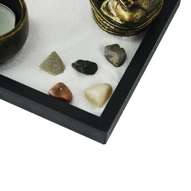 Buddha Stones Ganesh Symbol Meditation Calm Zen Garden Home Decoration