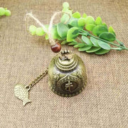 Buddha Stones Feng Shui Buddha Koi Fish Dragon Elephant Wind Chime Bell Luck Wall Hanging Decoration Decorations BS 2